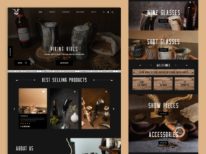 Viking Vibes UIUX – Illustrake